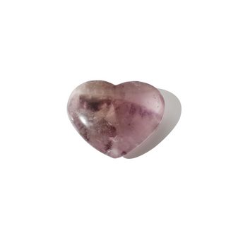 Amethyst and Smoky Quartz Heart #3 - 1 1/2" from The Rock Space
