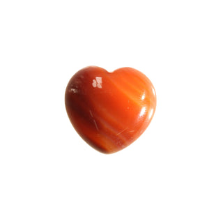 Carnelian Heart Carving "Pocket " 5G to 14.9g    from The Rock Space