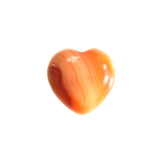 Carnelian Heart Carving "Pocket " 5G to 14.9g    from The Rock Space