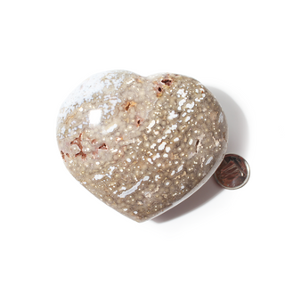 Ocean Jasper Heart from The Rock Space