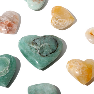 Mixed B Heart Carvings - 5 to 22 Pieces - 1kg Box from The Rock Space