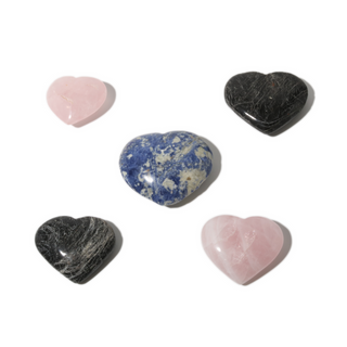 Mixed B Heart Carvings - 5 to 22 Pieces - 1kg Box from The Rock Space