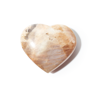 Peach Moonstone Heart from The Rock Space