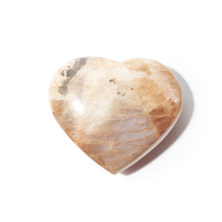 Peach Moonstone Heart from The Rock Space