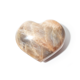 Peach Moonstone Heart from The Rock Space