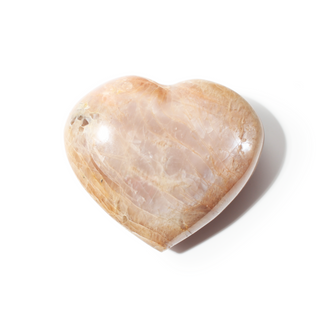 Peach Moonstone Heart from The Rock Space