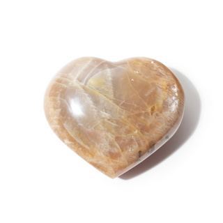 Peach Moonstone Heart from The Rock Space