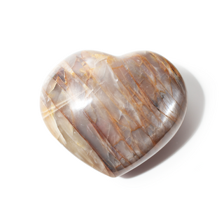 Peach Moonstone Heart from The Rock Space