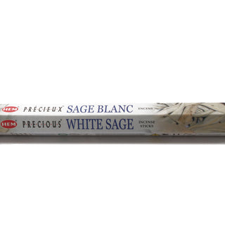 Precious White Sage Hem Incense Sticks - 20 Sticks    from The Rock Space