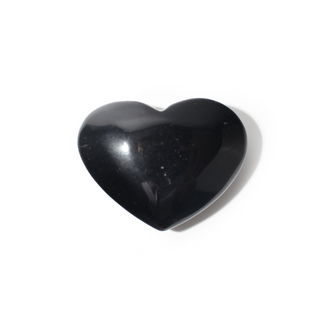 Black Obsidian B Heart #4 - 1 3/4" to 2 3/4" from The Rock Space