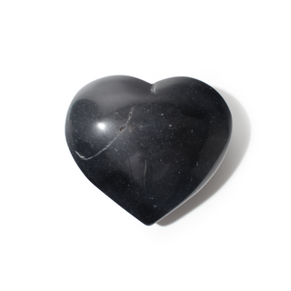 Black Obsidian B Heart #6 - 2" to 3 1/4" from The Rock Space