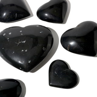 Obsidian B Heart Carvings - 8 to 10 Pieces - 1kg Box from The Rock Space