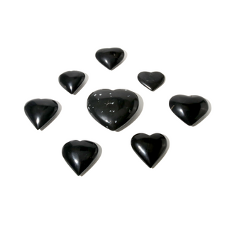Obsidian B Heart Carvings - 8 to 10 Pieces - 1kg Box from The Rock Space
