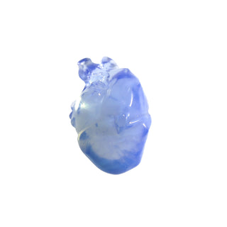 Blue Opalite Heart Carving w/Aorta - SM    from The Rock Space