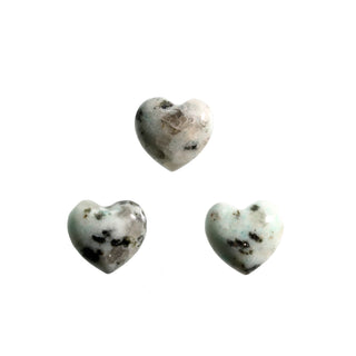 Kiwi Jasper Puffy Mini Heart - 3 pack    from The Rock Space