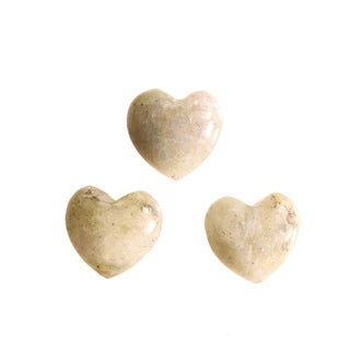 Labradorite Puffy Mini Heart - 3 pack    from The Rock Space