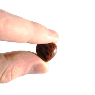 Mahogany Obsidian Puffy Mini Heart - 3 pack    from The Rock Space