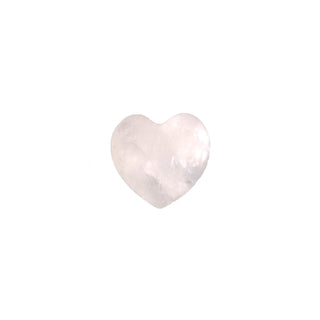 White Quartz Puffy Mini Heart - 3 pack    from The Rock Space