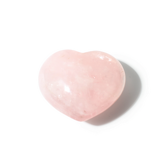 Rose Quartz Heart Unique #1 - 3 1/4" from The Rock Space