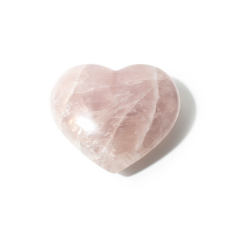 Rose Quartz Heart Unique #3 - 4" from Stonebridge Imports