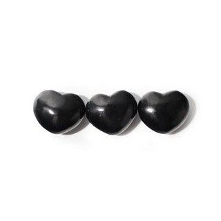 Shungite Heart #1 - 3 Pack - 1" from The Rock Space
