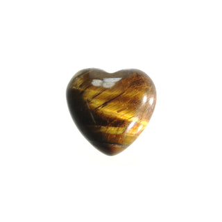 Tiger Eye Heart Pocket #1 - 3/4" to 1" from The Rock Space