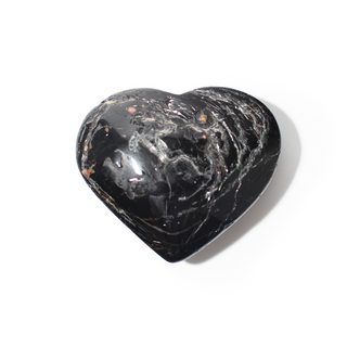 Tourmaline with Hematite B Heart #3 - 1 1/2" to 2 1/2" from The Rock Space