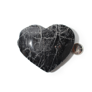 Tourmaline with Hematite B Heart from The Rock Space