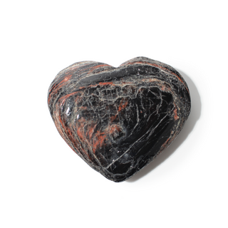 Tourmaline with Hematite B Heart #7 - 2" to 3 1/2" from The Rock Space