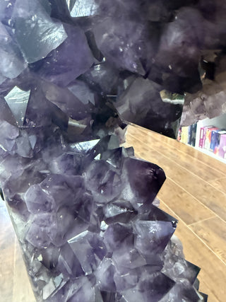 Amethyst Ring Cluster on Iron Stand U#4 - 47kg from Stonebridge Imports