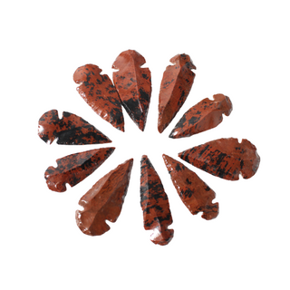 Mahogany Obsidian Arrowhead - 10 Pack from The Rock Space