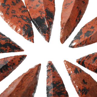 Mahogany Obsidian Arrowhead - 10 Pack from The Rock Space