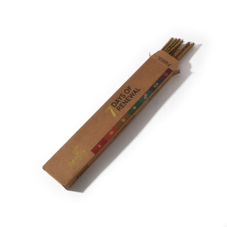 Ispalla Incense Sticks- 14 Sticks 7 Days of Renewal   from The Rock Space