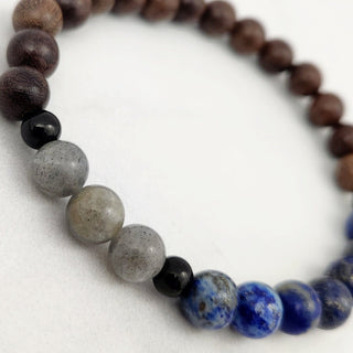 Sandalwood & Labradorite & Lapis Lazuli (Men's)    from The Rock Space