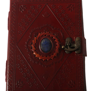 Lapis Lazuli Leather Journal    from The Rock Space