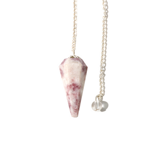 Lepidolite Pendulum 6 Facet & Bead - 3 Pack from The Rock Space