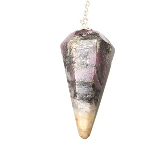 Lepidolite Pendulum 6 Facets & Bead    from The Rock Space