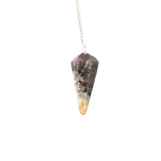 Lepidolite Pendulum 6 Facets & Bead    from The Rock Space