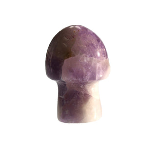 Amethyst Chevron Mushroom - 25mm