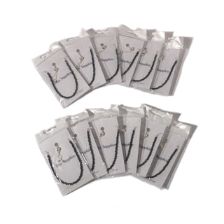 Blue Sapphire Sterling Silver Bracelet - Pack 12 - Pack   from Stonebridge Imports