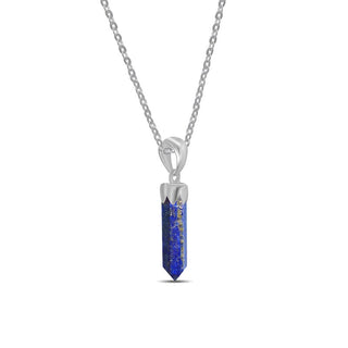 Lapis Lazuli Point Sterling Silver Pendant - 6 pack    from Stonebridge Imports