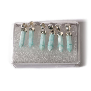 Larimar Point Sterling Silver Pendant - 6 pack from The Rock Space