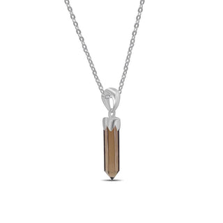 Smoky Quartz Point Sterling Silver Pendant - 6 pack    from Stonebridge Imports