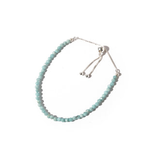 Larimar Sterling Silver Bracelet - Single    from Stonebridge Imports