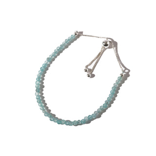 Apatite Sterling Silver Bracelet - Single    from The Rock Space