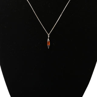 Carnelian Arrow Sterling Silver Pendant - Single    from The Rock Space