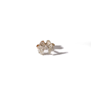 Diamond Slice Sterling Silver Stud - Single Pair    from The Rock Space