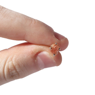 Sunstone Sterling Silver Stud - Single Pair from The Rock Space