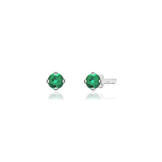 Emerald Sterling Silver Stud - 5 pack    from Stonebridge Imports