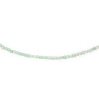 Green Aventurine Bead Necklace - 2-3mm from The Rock Space